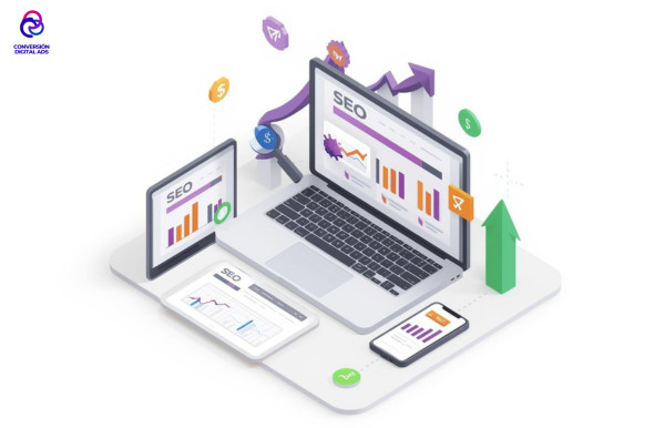 mockup-muestra-3d-portatil-diseño-web-SEO